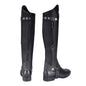 Cowhide Equestrian Chaps High Quality Thick Cowhide Double Zipper Riding Leg Guard Boots - www.Shopthatapp.com