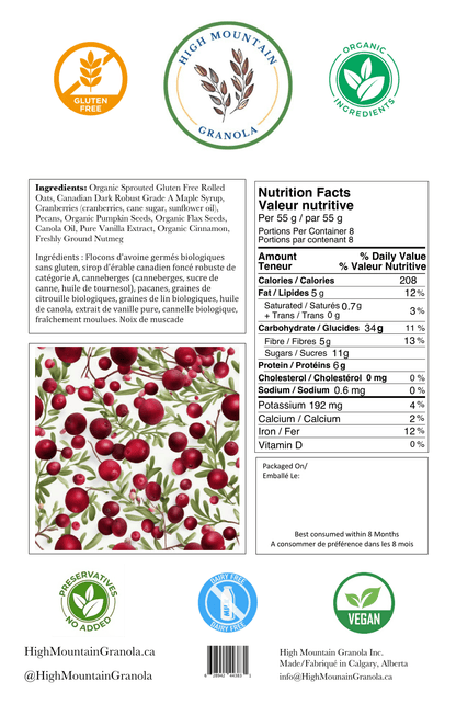 Cranberry Dream - Gluten Free (NEW) - www.Shopthatapp.com