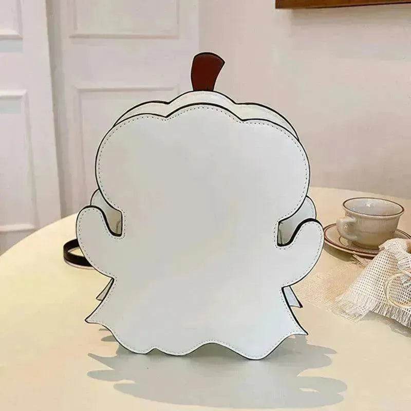 Creative 3D Pumpkin Ghost Shoulder Bag: Cute Women's Purse - www.Shopthatapp.com