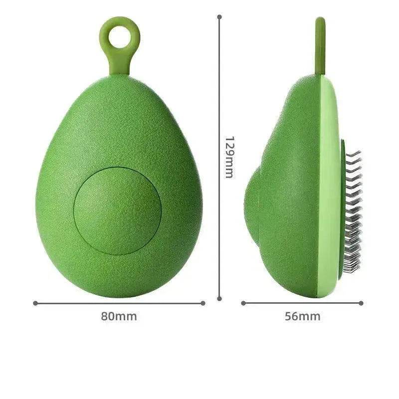 Creative Cat Grooming Comb Portable Massage Brush One-Button Remove Floating Hair Scraper Cats Dogs Pet Self Cleaning Tool Accessories - www.Shopthatapp.com