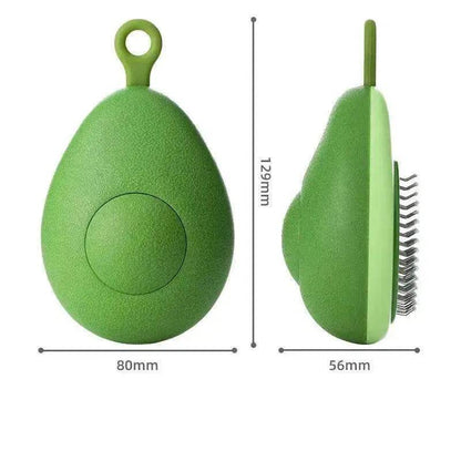 Creative Cat Grooming Comb Portable Massage Brush One-Button Remove Floating Hair Scraper Cats Dogs Pet Self Cleaning Tool Accessories - www.Shopthatapp.com