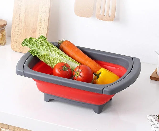 Creative Foldable Water Basin With Leaking Function - www.Shopthatapp.com