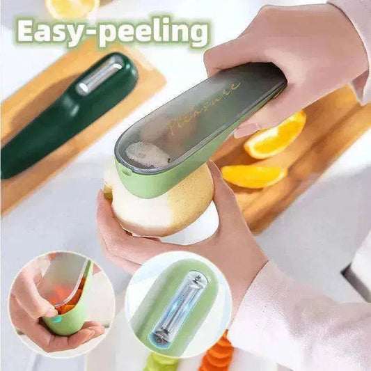 Creative Fruit & Vegetable Peeler With Storage box - www.Shopthatapp.com