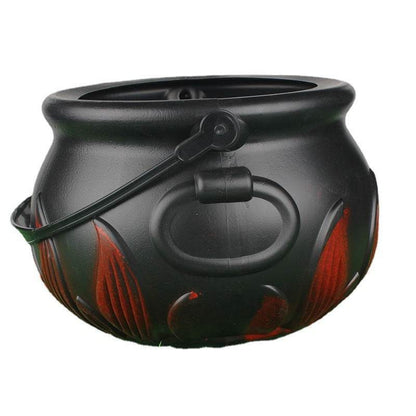 Creative Halloween Black Witch Flame Barrel Ornament - www.Shopthatapp.com #