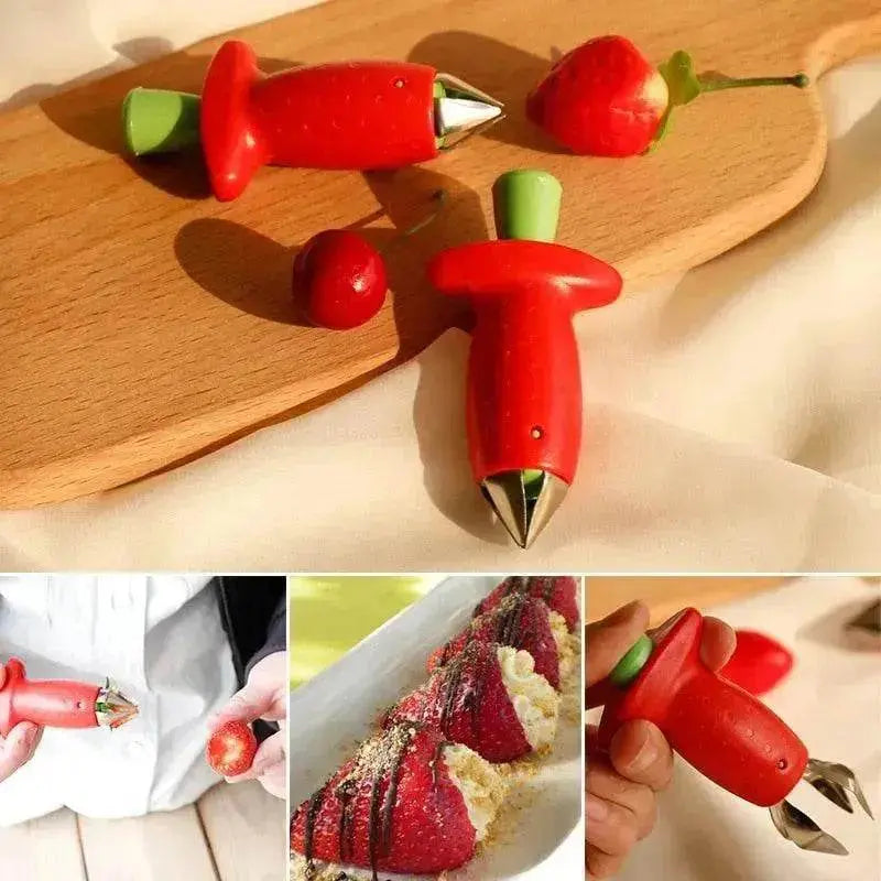 Creative Leaf Strawberry Fruit Huller Remover
