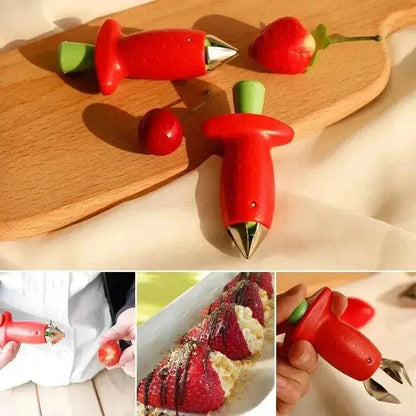 Creative Leaf Strawberry Fruit Huller Remover