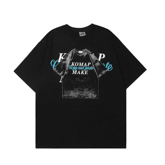 Creative Pattern Printed Short Sleeve - www.Shopthatapp.com #