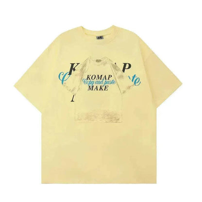 Creative Pattern Printed Short Sleeve - www.Shopthatapp.com #