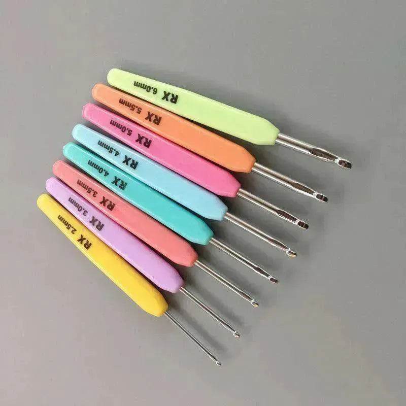 Crochet Tools Soft Plastic Handle Alumina Crochet - www.Shopthatapp.com