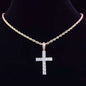 Cross Rope Chain - Gold - Www.Shopthatapp.com