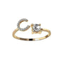 Customizable 26-Letter Ring: Fashionable & Elegant Jewelry - www.Shopthatapp.com