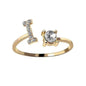 Customizable 26-Letter Ring: Fashionable & Elegant Jewelry - www.Shopthatapp.com