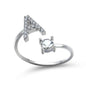 Customizable 26-Letter Ring: Fashionable & Elegant Jewelry - www.Shopthatapp.com