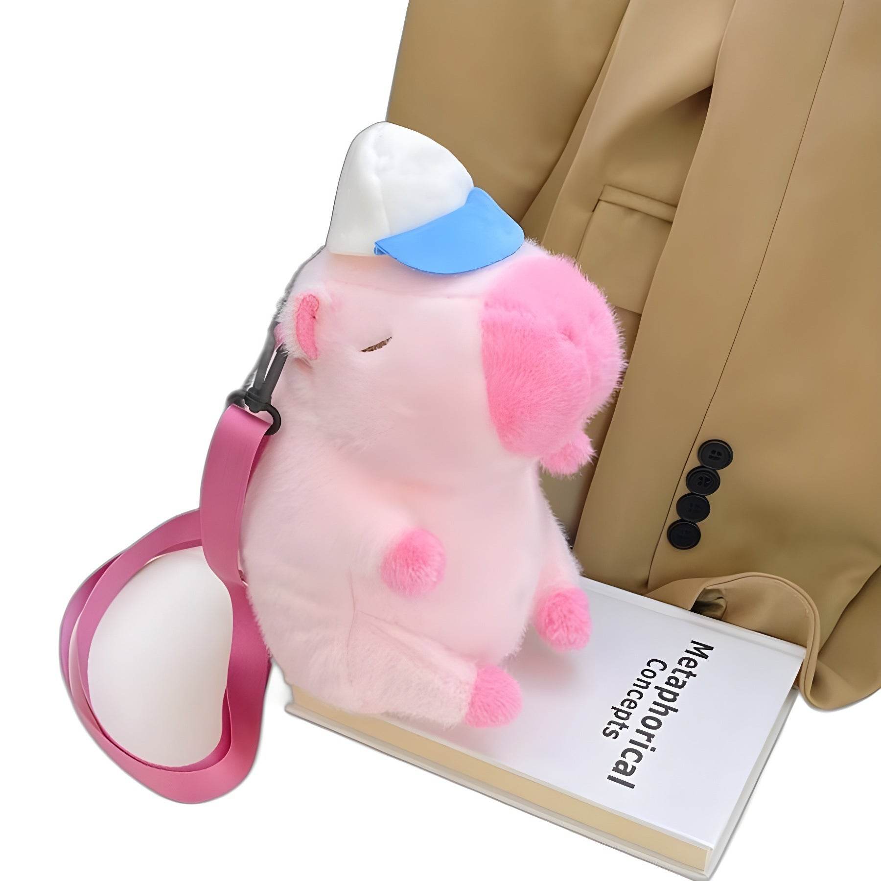 Cute Capybara Doll Bag Girl Student Backpack - www.Shopthatapp.com #