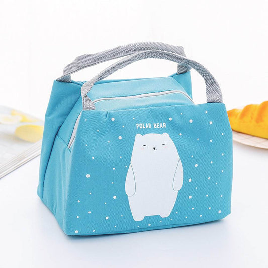 Cute Cartoon Lunch Bag – Insulated for Kids & Students - www.Shopthatapp.com #