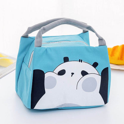 Cute Cartoon Lunch Bag – Insulated for Kids & Students - www.Shopthatapp.com #