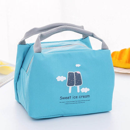Cute Cartoon Lunch Bag – Insulated for Kids & Students - www.Shopthatapp.com #
