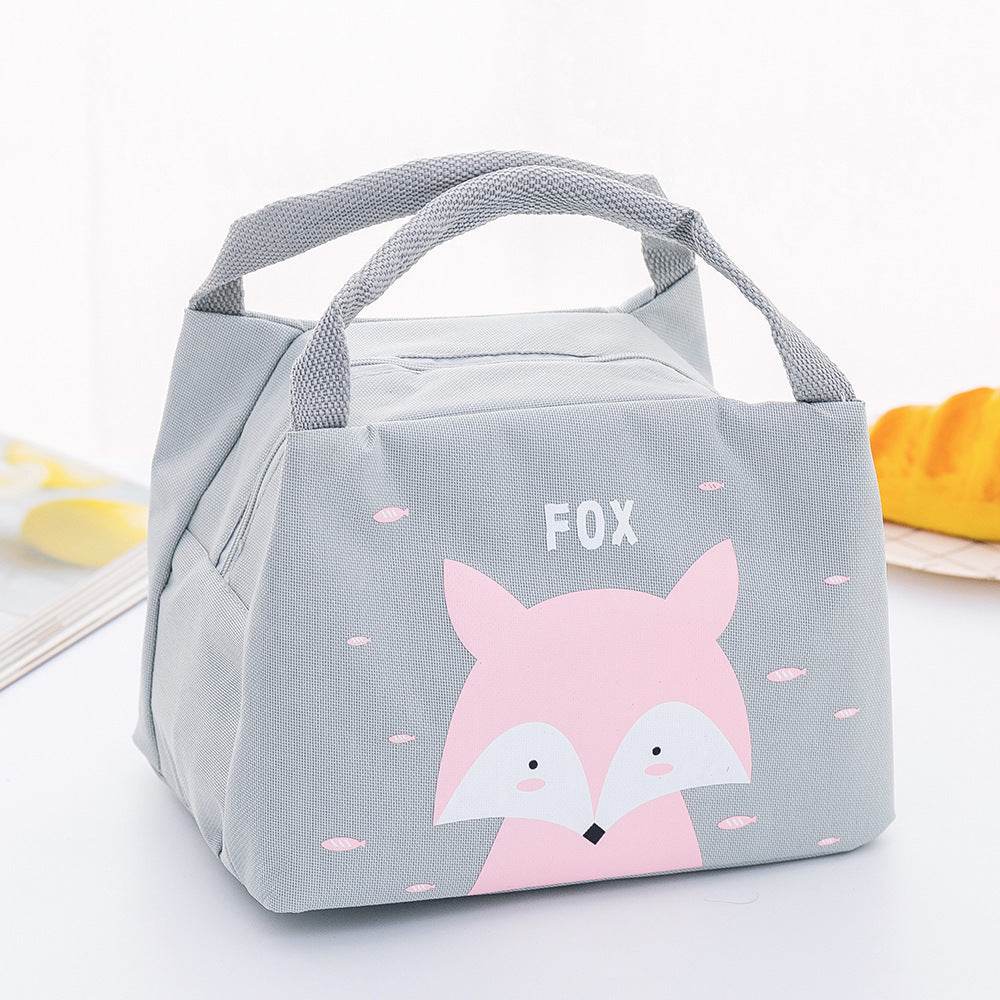 Cute Cartoon Lunch Bag – Insulated for Kids & Students - www.Shopthatapp.com #