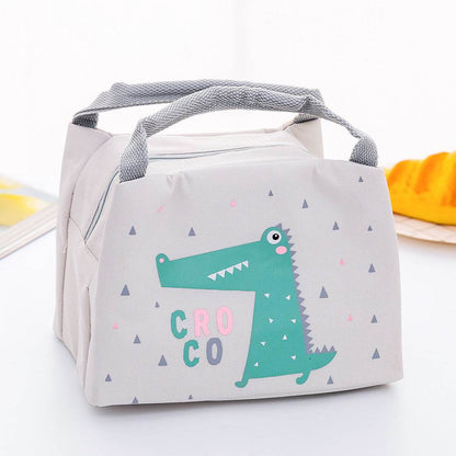 Cute Cartoon Lunch Bag – Insulated for Kids & Students - www.Shopthatapp.com #
