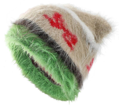 Cute Cat Ears Knitted Hat Earflaps Slipover Woolen Cap Beanies - www.Shopthatapp.com #