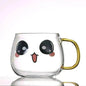 Cute Glass Expression Coffee Cup Mug - www.Shopthatapp.com