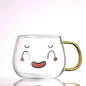 Cute Glass Expression Coffee Cup Mug - www.Shopthatapp.com