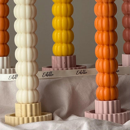 Cute Halloween Pumpkins Taper - www.Shopthatapp.com #