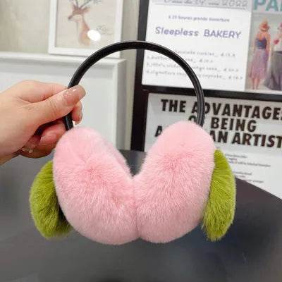 Cute Plush Earmuff Stretchable Earmuffs - www.Shopthatapp.com #