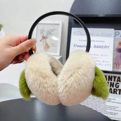 Cute Plush Earmuff Stretchable Earmuffs - www.Shopthatapp.com #