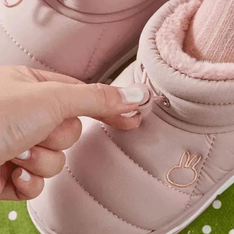 Cute Warm Boy And Girl Home Cotton Drag Bag With - www.Shopthatapp.com