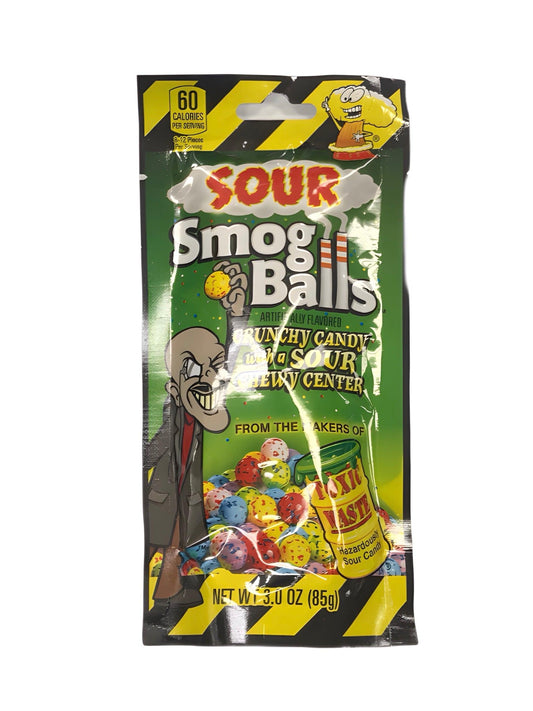 Toxic Waste Sour Smog Balls 85G - Canadian Edition - www.Shopthatapp.com