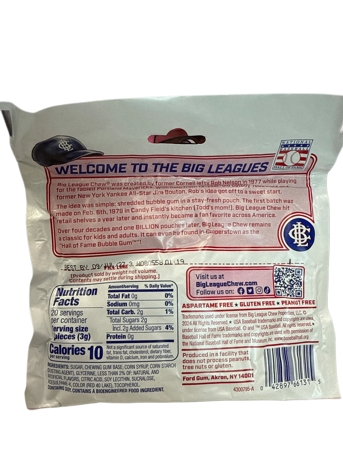 Big League Chew Punch Out Pink Lemonade 60G - U.S Edition - www.Shopthatapp.com