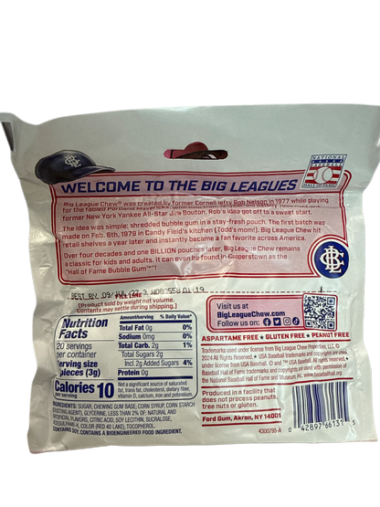 Big League Chew Punch Out Pink Lemonade 60G - U.S Edition - www.Shopthatapp.com