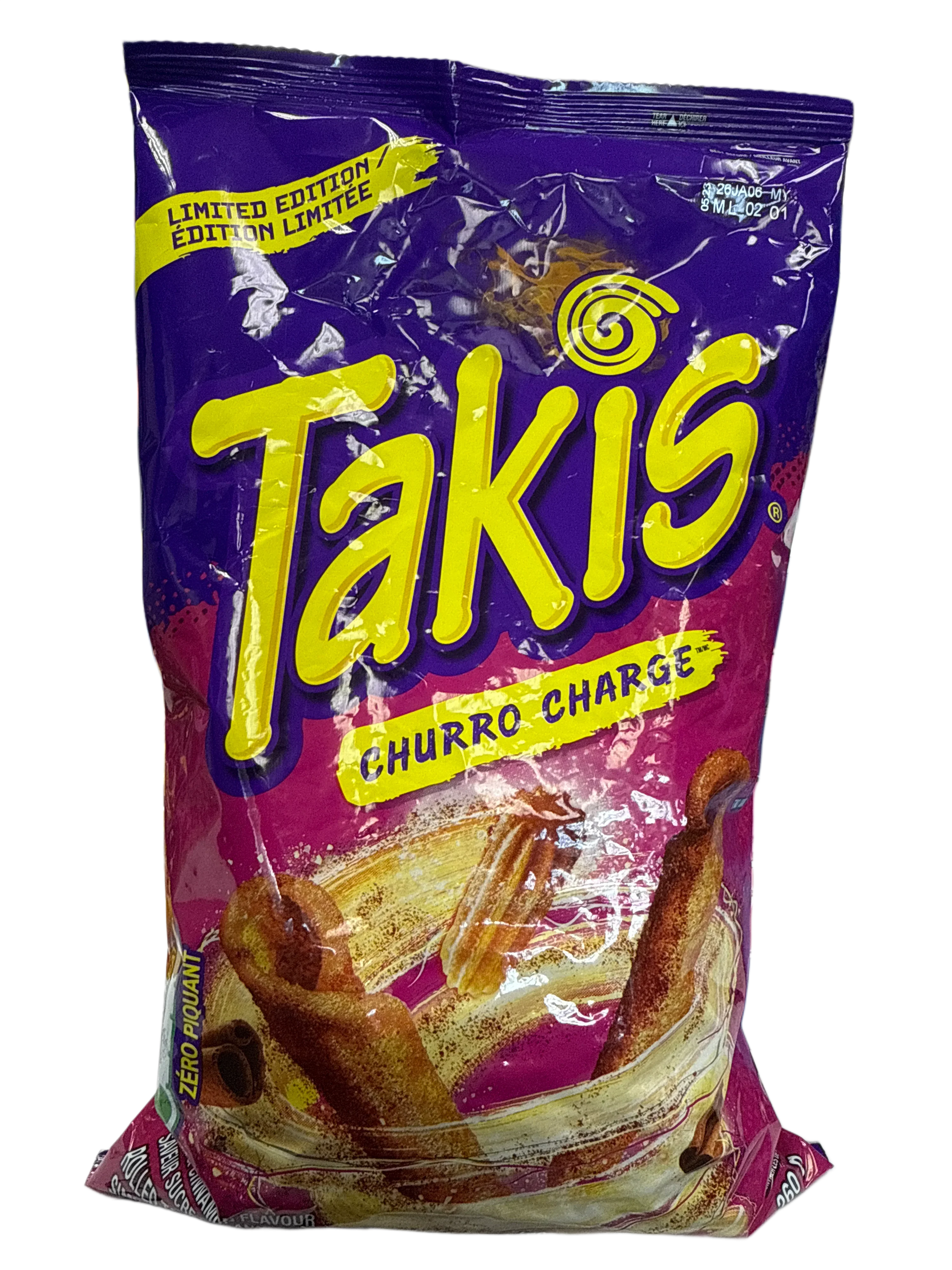 Takis Limited Edition Churro Charge 260G - Canadian Edition - www.Shopthatapp.com