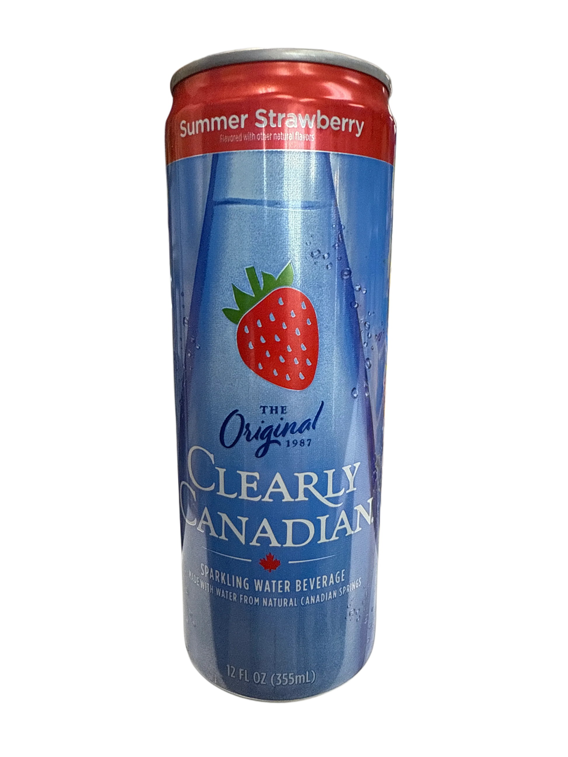 Clearly Canadian Summer Strawberry Flavour 355ML - Canadian Edition - www.Shopthatapp.com
