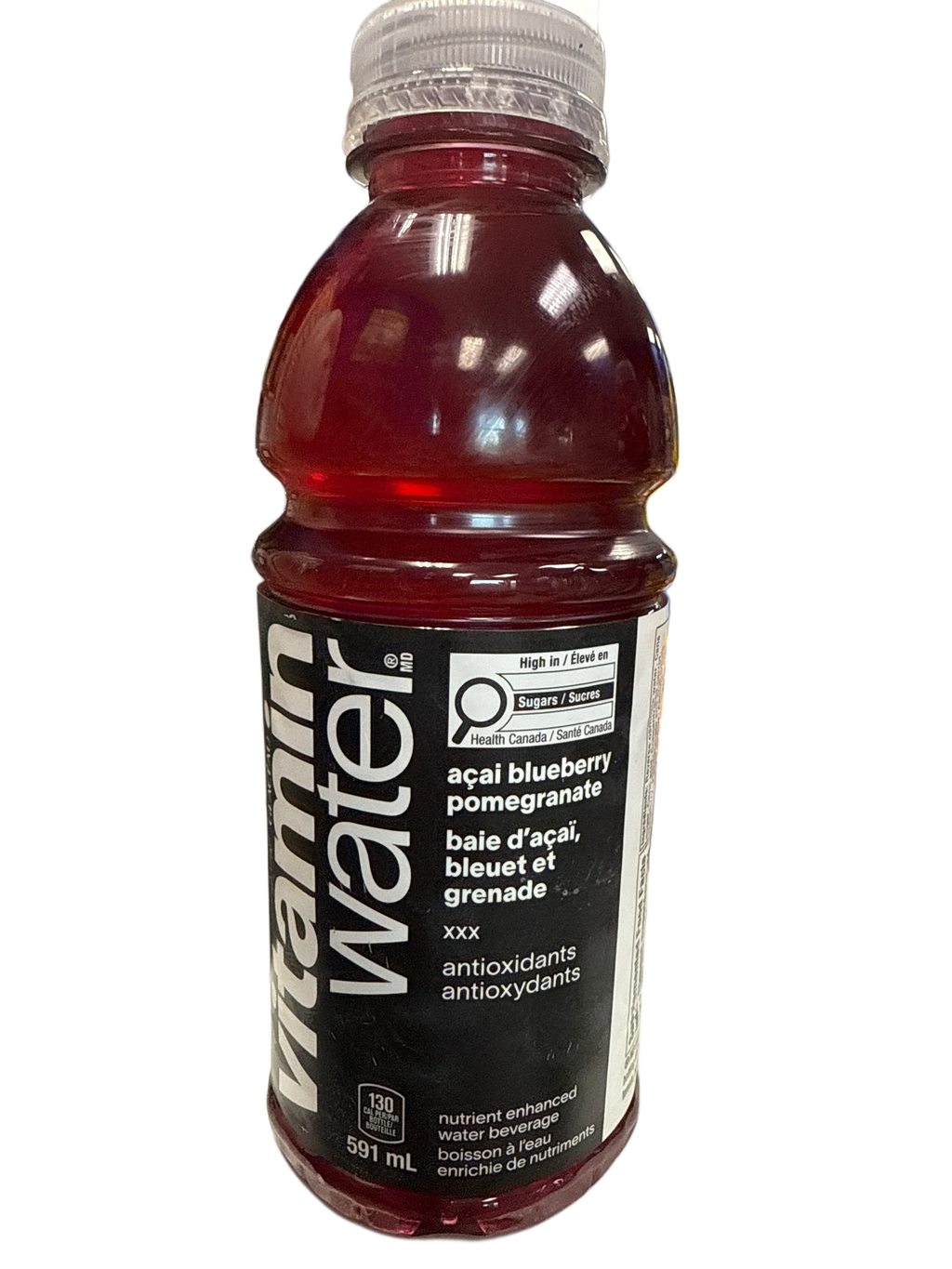 Vitamin Water Acai Blueberry Pomegranate Flavour 591ML *MAY BE DENTED* - Canadian Edition - www.Shopthatapp.com