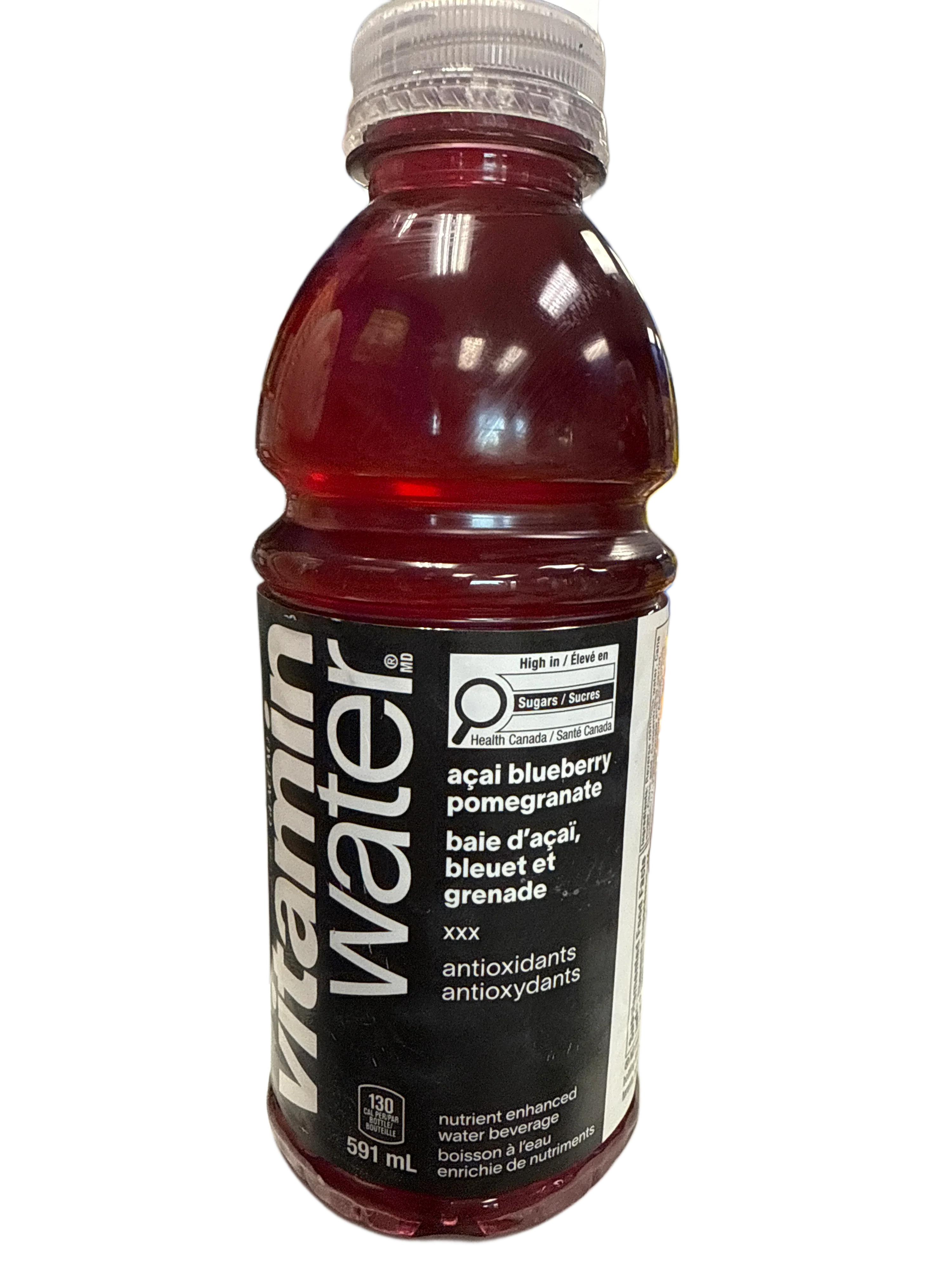 Vitamin Water Acai Blueberry Pomegranate Flavour 591ML *MAY BE DENTED* - Canadian Edition - www.Shopthatapp.com