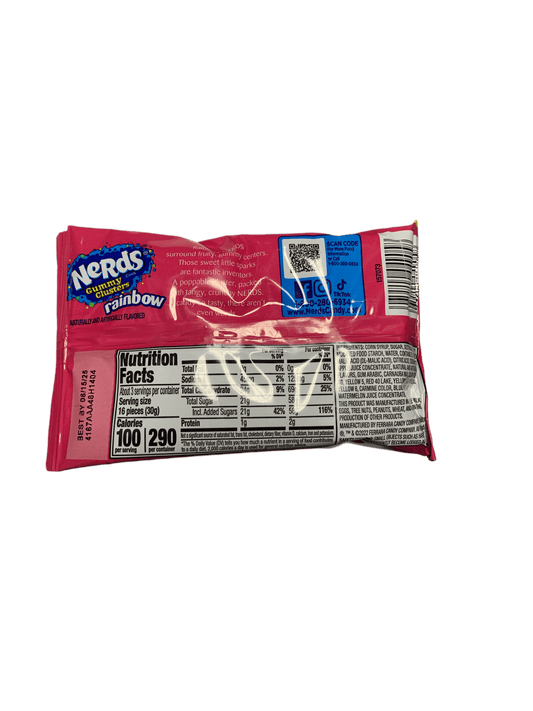 Nerds Gummy Clusters Rainbow Share Pack 30G - U.S Edition - www.Shopthatapp.com