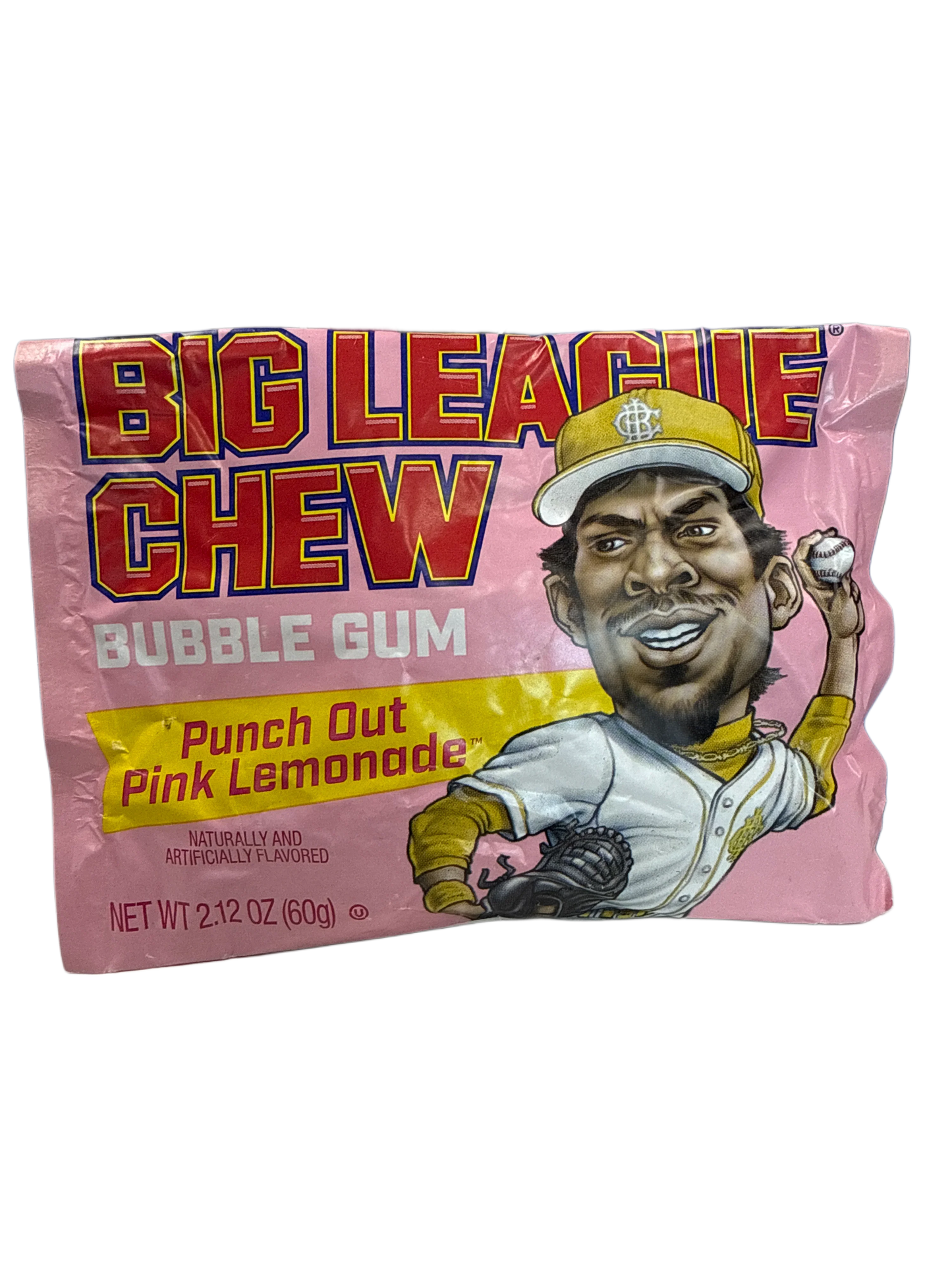 Big League Chew Punch Out Pink Lemonade 60G - U.S Edition - www.Shopthatapp.com