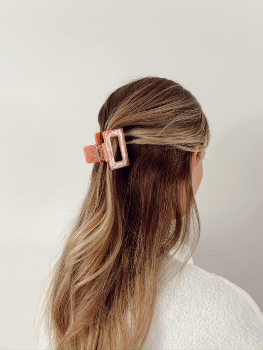 Small Square Claw Hair Clip 5CM - www.Shopthatapp.com