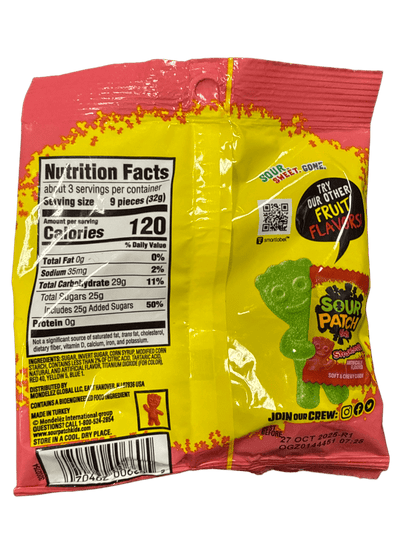 Sour Patch Kids Not So Sour Watermelon 101G - U.S Edition - www.Shopthatapp.com