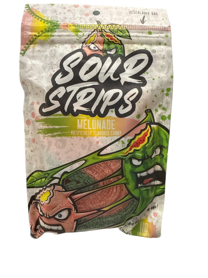 Sour Strips Melonade Flavoured Candy Strips 96G - U.S Edition - www.Shopthatapp.com