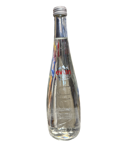 Evian Natural Spring Water Glass Bottle 750ML - France Edition - www.Shopthatapp.com
