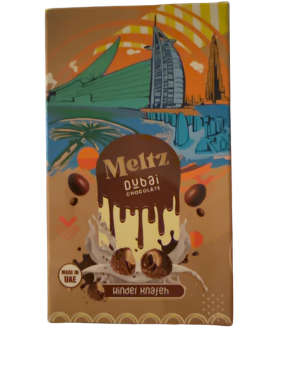 Meltz Dubai Chocolate Kinder Knafeh Flavour 75G - Dubai Edition - www.Shopthatapp.com