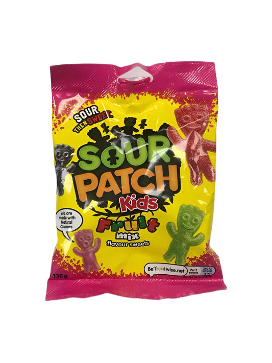 Sour Patch Kids Fruit Mix 130G - U.K - www.Shopthatapp.com