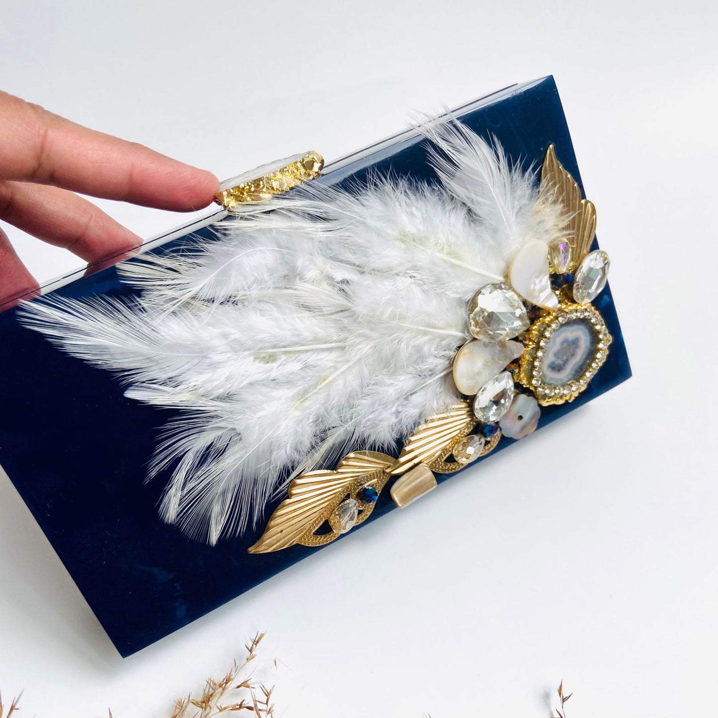 DOVE-Handbags, purses, etc.-www.Shopthatapp.com-Clutch-It Handbags