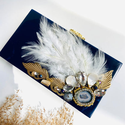DOVE-Handbags, purses, etc.-www.Shopthatapp.com-Clutch-It Handbags