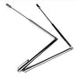 Baguettes de sourcier, lot de 2, flexibles, instruments de mesure divinatoires, accessoires durables, en acier inoxydable, outil fantôme, détecteur d'eau, réglable, observation, chasse 