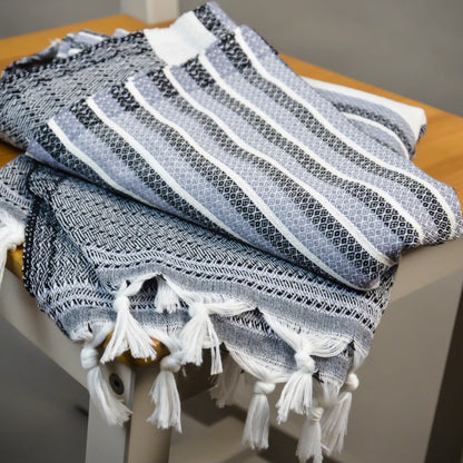 Serviettes de bain en coton turc