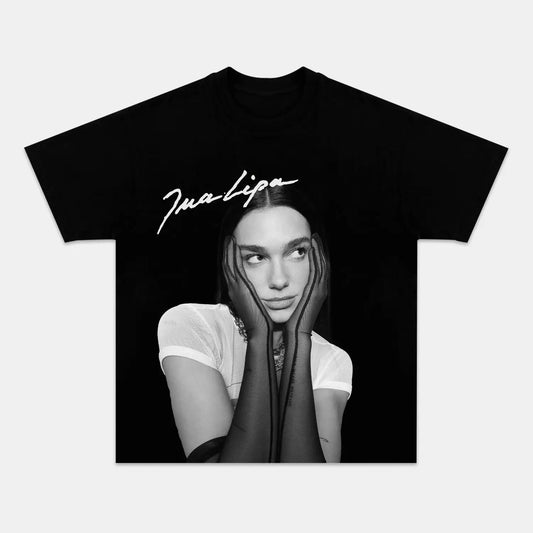 Dua Lipa: Music Icon Tee V14 - www.Shopthatapp.com